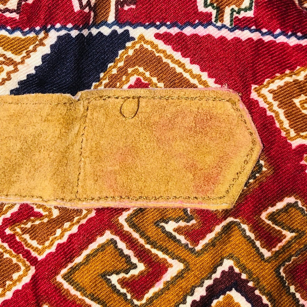 Jh Collectibles Rare Vintage Printed Wrap Skirt W/Sue… Gem